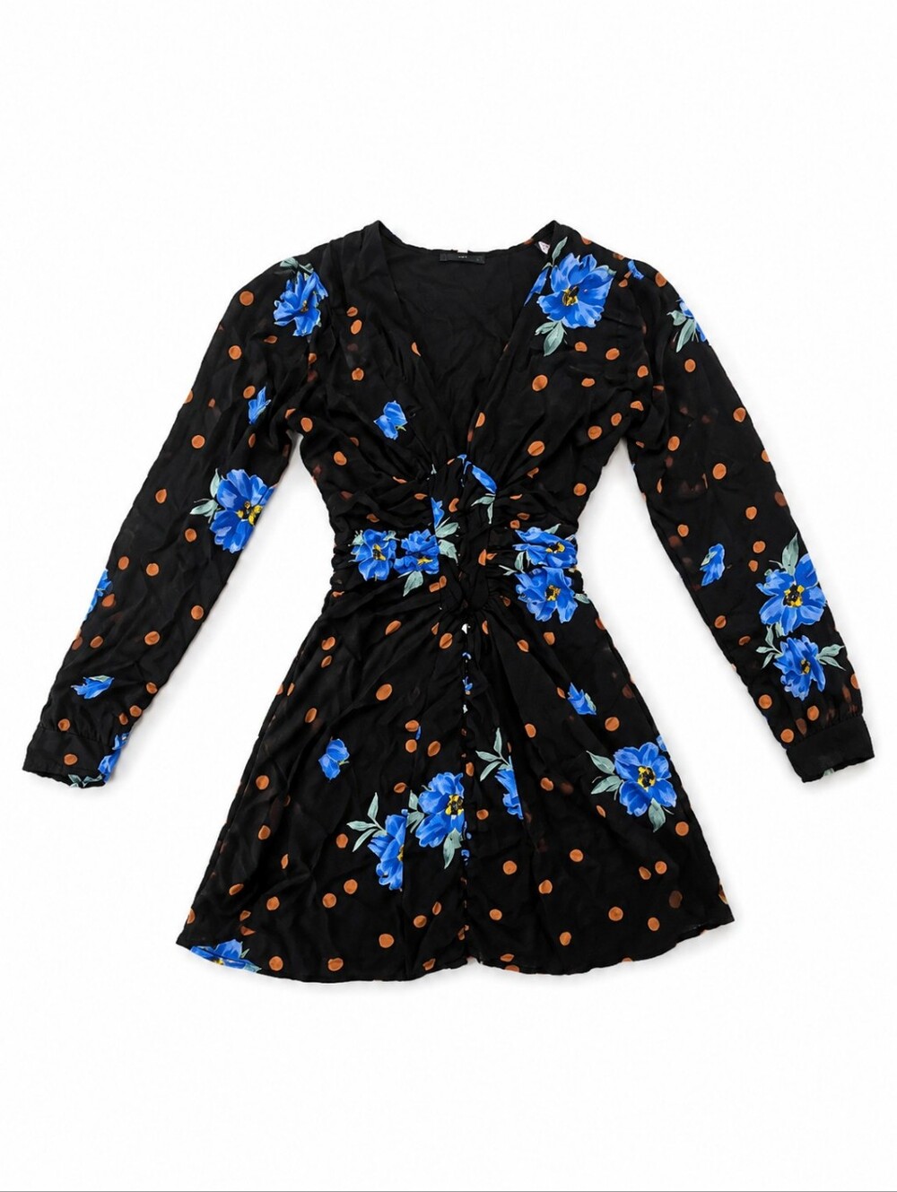 Free People Floral Mini Dress XS